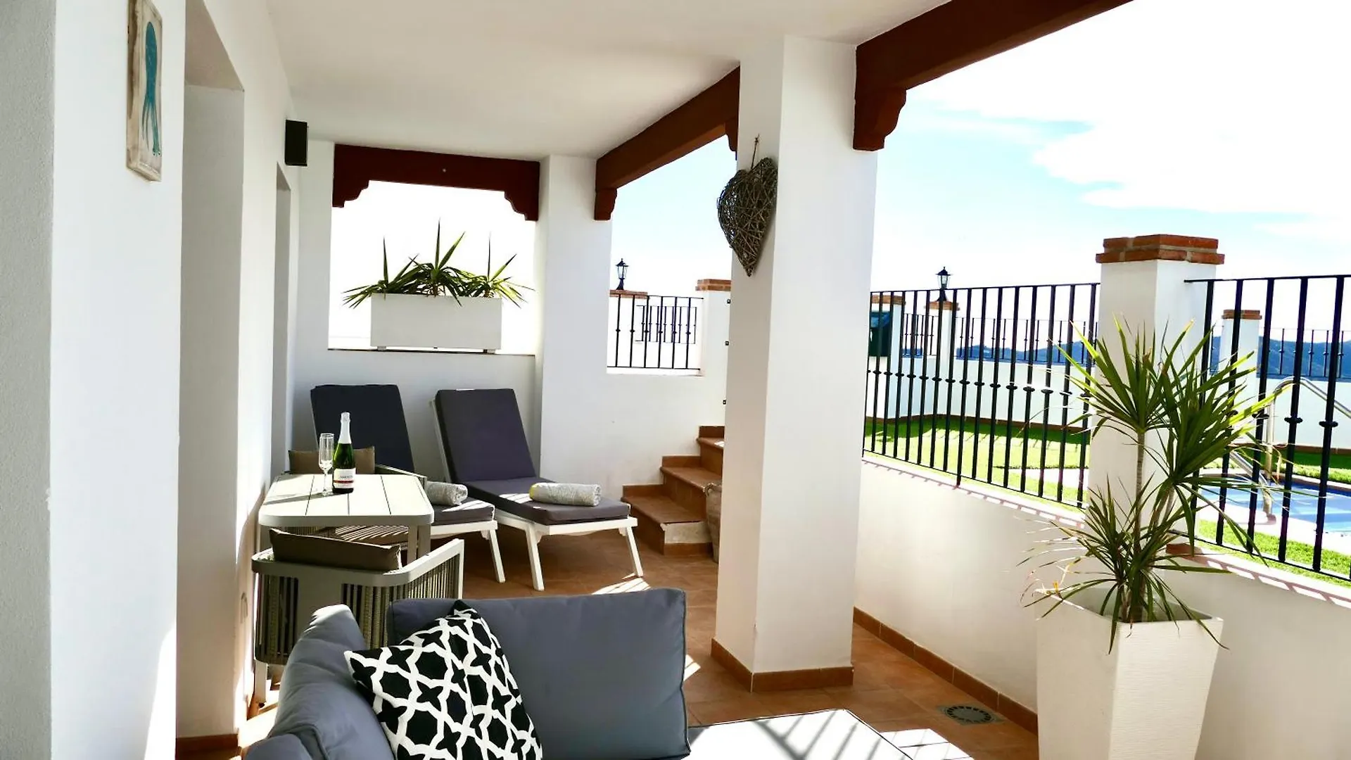 Casita Frigiliana - Stunning New Apartment With Views With Private Parking Space 0*,  Spain